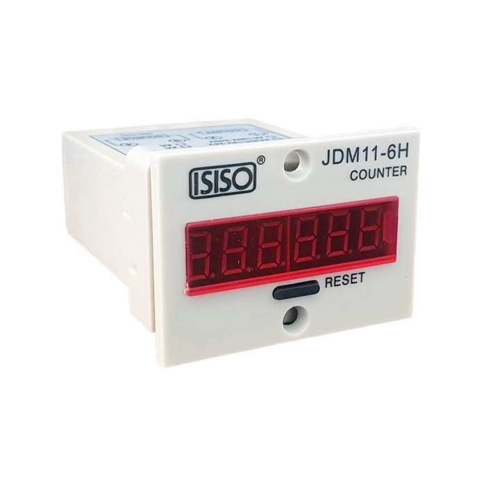 ISISO COUNTER 220VAC PNP SENSÖR BAGLANTILI IJDM11-6H 220V PNP(KDV DAHİL FİYAT)